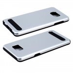 Wholesale Samsung Galaxy Note 5 Aluminum Armor Hybrid Case (Silver)